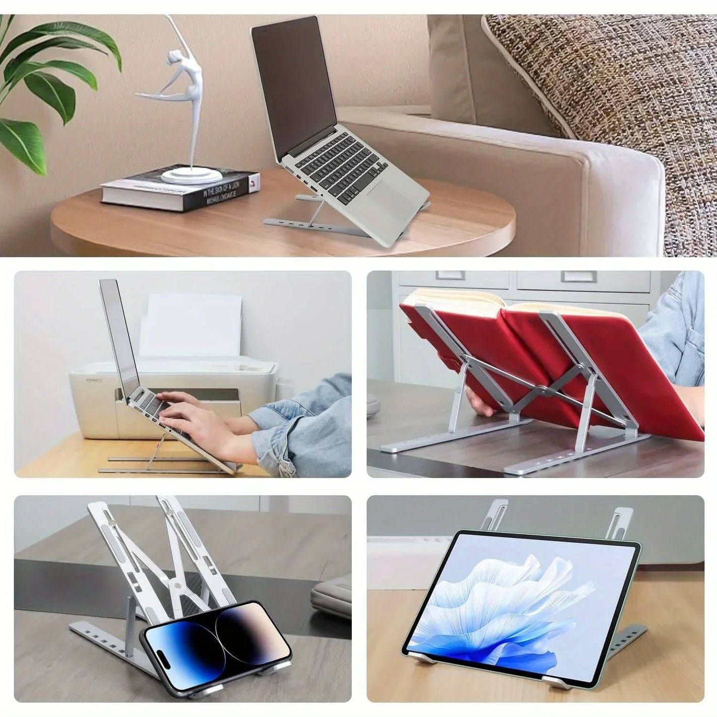 Adjustable Aluminum Laptop Stand